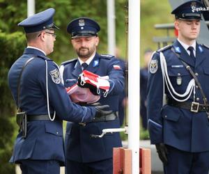 Uroczyste ślubowanie 69 nowych policjantów  w Oddziale Prewencji Policji w Katowicach