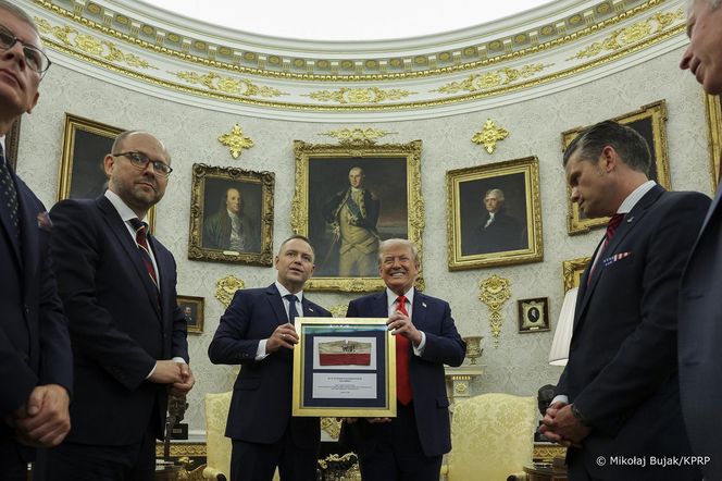 Spotkanie Donalda Trumpa z Karolem Nawrockim