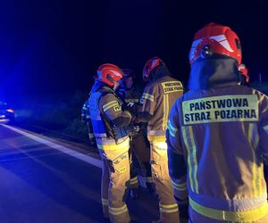 Wypadek autokaru wojskowego na autostradzie A4. Wielka akcja służb ratunkowych [ZDJĘCIA]