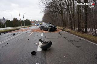 Wypadek w Rybiku. Cztery osoby poszkodowane, w tym dwoje dzieci [ZDJĘCIA]