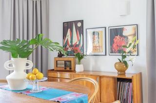 Kolorowe mieszkanie w stylu vintage