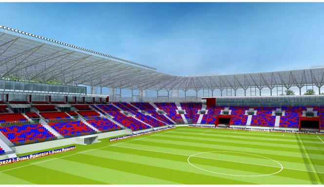 Stadion piłkarski w Szczecinie