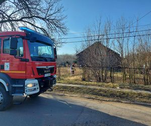 Pożar na osiedlu Bugaj w Starachowicach