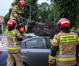  Skutki nawałnic na południu Polski.
