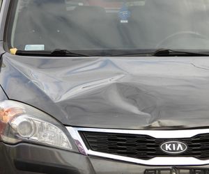 Dziewczynki potrącone na przejściu