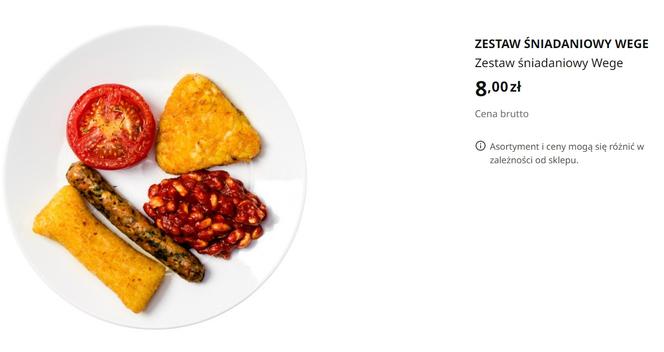 Zestaw śniadaniowy wege
