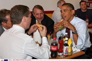 Obama zabrał Miedwiediewa na hamburgery