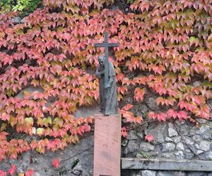 Ogród za kościołem św. Józefa w Krakowie