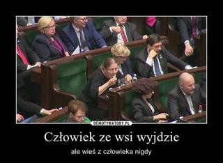 Krystyna Pawłowicz je w Sejmie MEMY