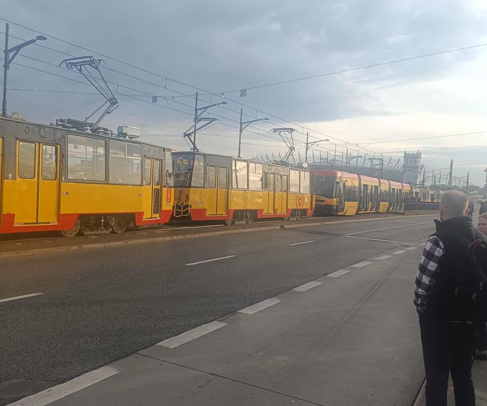 Paraliż komunikacyjny w cetnrum stolicy 17.09.2025