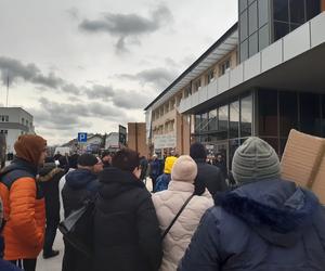 Protest w Dąbrowie Tarnowskiej 