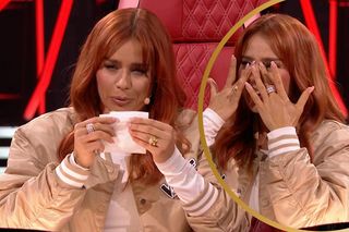 Natasza Urbańska znów płacze w The Voice Kids. Na wspomnienie córki nie mogła się opanować. Sytuację ratuje Baron