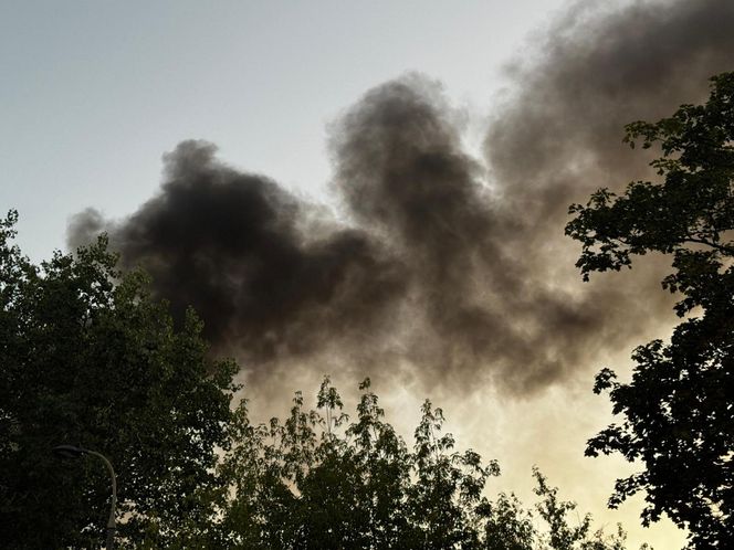 Pożar stacji przekaźnikowej