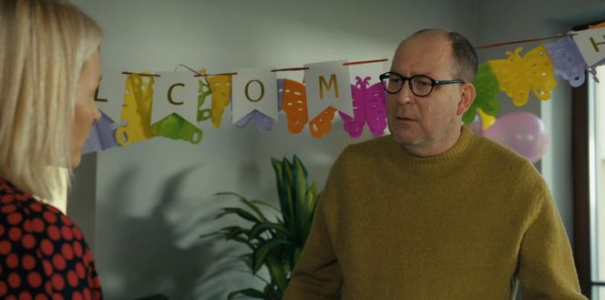 	Barwy szczęścia odc. 3186. Olga (Dorota Łukasiewicz-Kwietniewska), Marek (Marcin Perchuć)