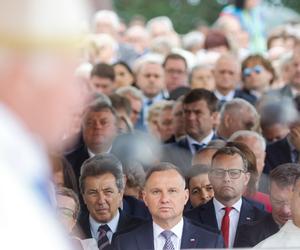 Prezydent Duda na pielgrzymce Rodziny Radia Maryja