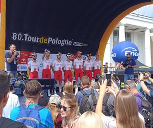 Tour de Pologne 2023 wystartował z Poznania. Tłumy kibiców na starcie i trasie