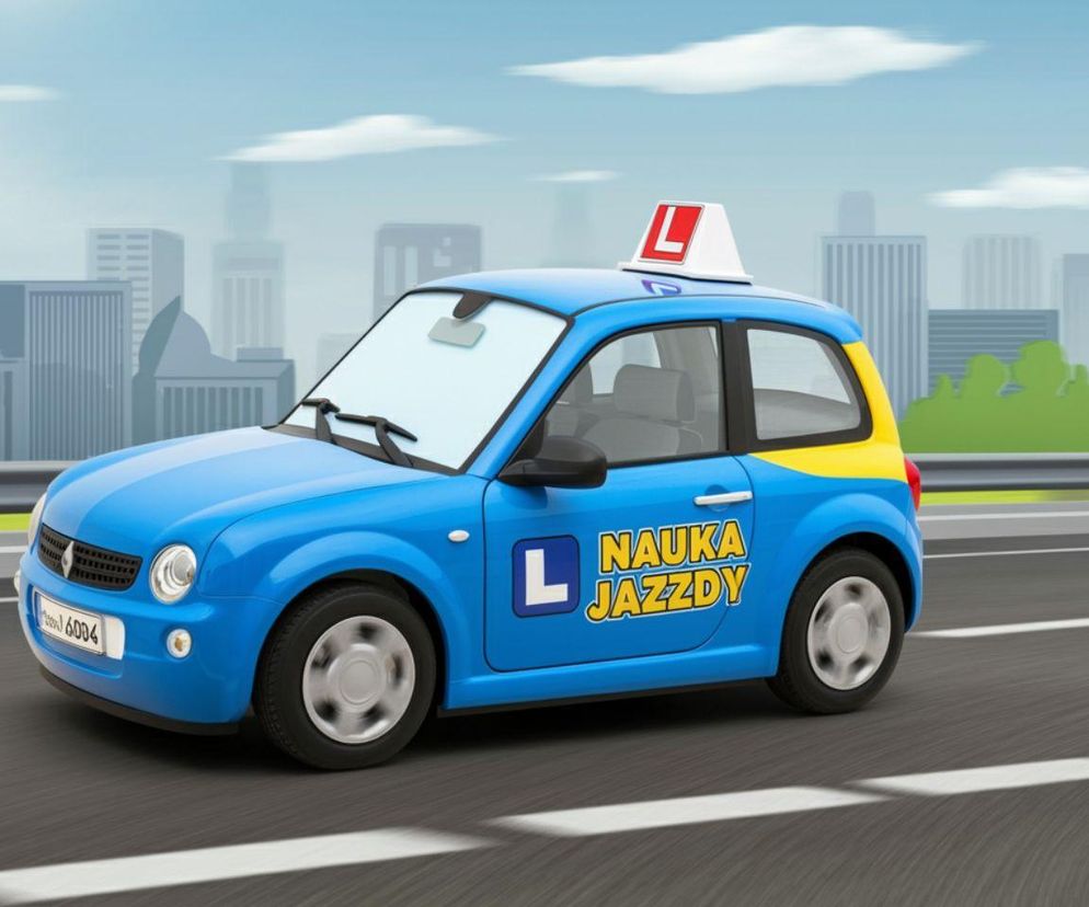nauka jazdy, samochód