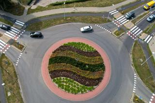 Ronda w Toruniu z lotu ptaka. Władze chwalą się zielenią