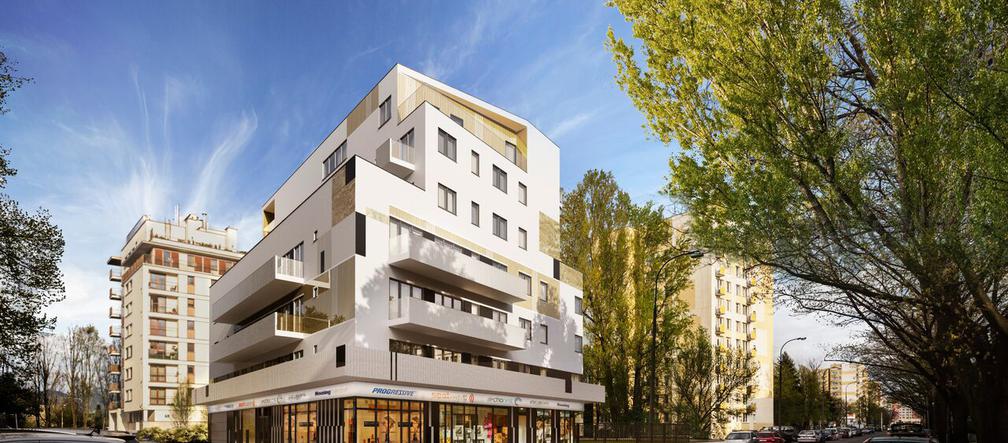 Villa Onyx na warszawskiej Saskiej Kępie - wizualizacja