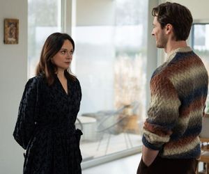 Barwy szczęścia odc. 3203 po wakacjach. Cezary (Marcel Opaliński), Natalia (Maria Dejmek)