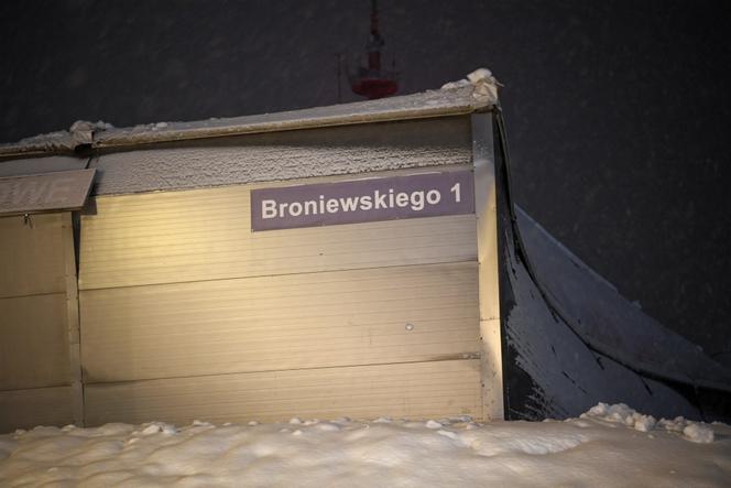 Zawalony dach hali w Rzeszowie