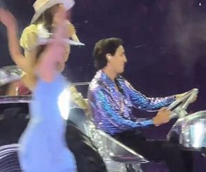 Sanah z mężem na Stadionie Narodowym