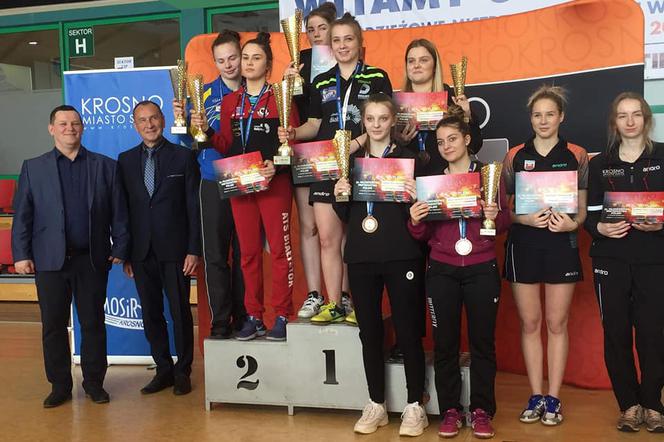 Sandra Kozioł z Dojlid Białystok zdobyła złoty medal w grze deblowej
