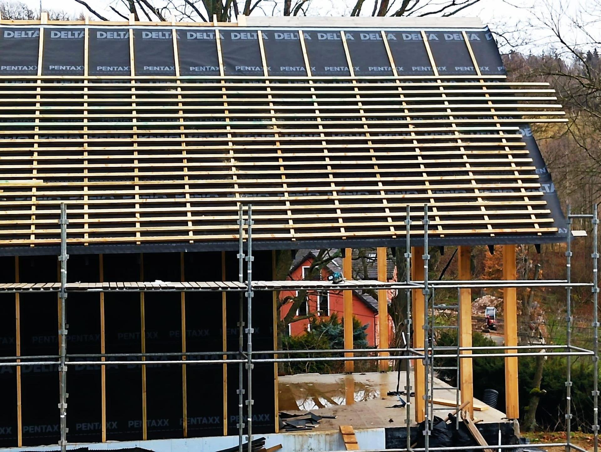 Budowa domu okapowego