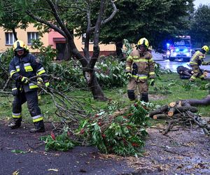  Skutki nawałnic na południu Polski.