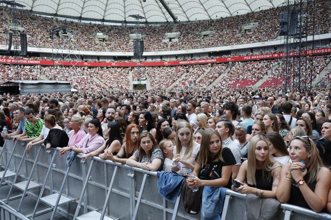 Koncert Jennifer Lopez w Warszawie (25.07.2025) - część pierwsza. Organizatorem koncertu jest Prestige MJM