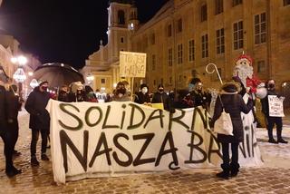 Protest na ulicach Torunia 28 stycznia