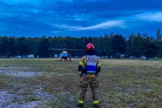 Tragedia nad zalewem! Nie żyje uczestnik zlotu kamperów. W akcji śmigłowiec LPR