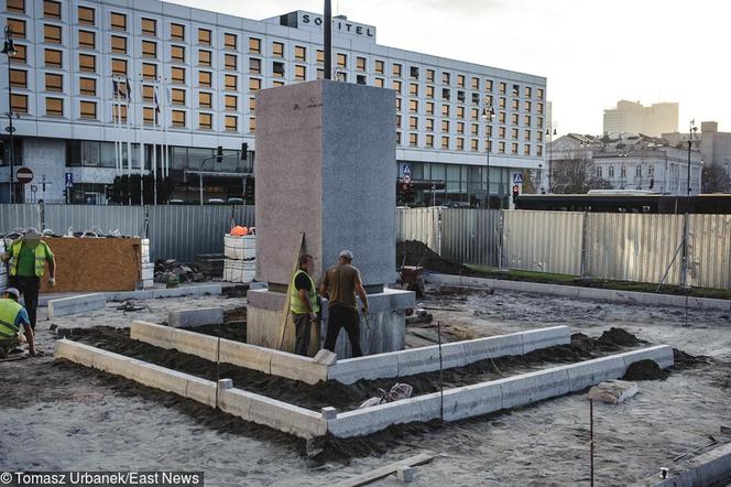 Budowa pomnika Lecha Kaczyńskiego