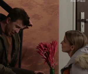 	Pierwsza miłość odc. 4028. Kalina (Magdalena Wieczorek), Alan (Alan Andersz)