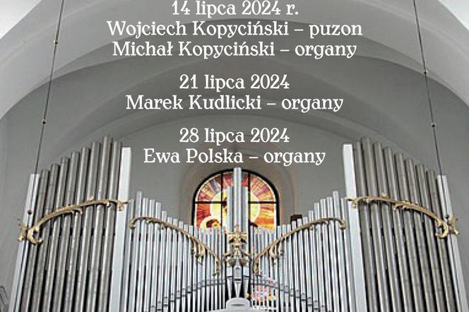 Koncerty Organowe na Górze Chełmskiej - plakat