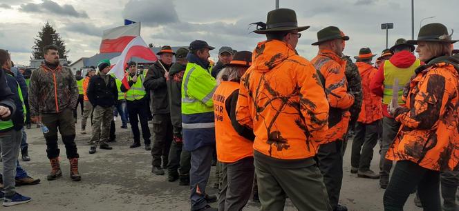 Protest rolników w Medyce 20.02.2024