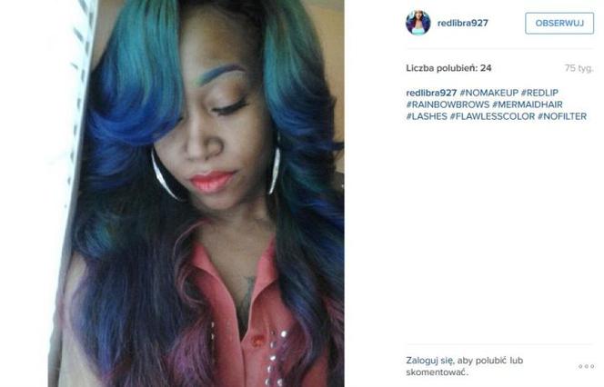 makijaż, tęczowe brwi, kolorowe brwi