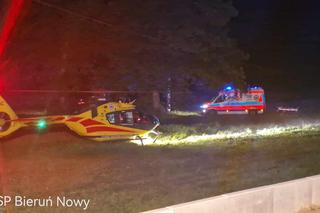 Tragiczny wypadek w Bieruniu. Nie żyje 19-latek i jego 30-letni kolega. 32-latek walczy o życie w szpitalu