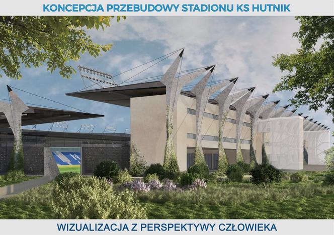 Tak będzie wyglądał nowy stadion Hutnika Kraków. Pomieści ponad 8 tys. widzów