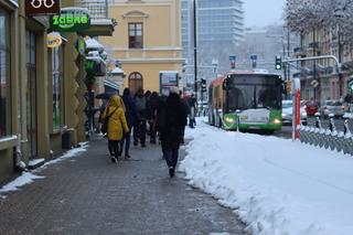 W Lublinie jest biało. Czy drogowców zaskoczył atak zimy? [GALERIA]