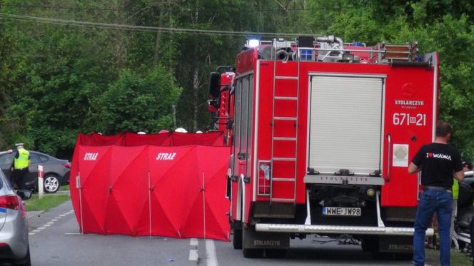 Tragiczny wypadek w Kalinowcu. Auta stanęły w ogniu po czołowym zderzeniu. Jedna osoba nie żyje