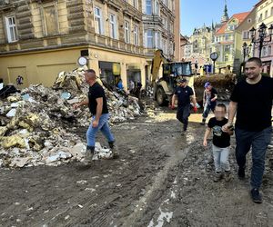 Pojechaliśmy do Kłodzka. Niszczycielski żywioł spustoszył miasto. Trwa wielkie sprzątanie