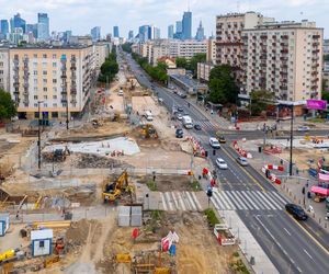 Budowa tramwaju do Dworca Zachodniego od strony Ochoty
