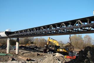Remont mostu w Ostrowie - listopad 2020