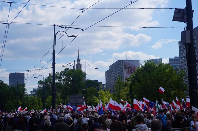 "Wielki Marsz Patriotów" Rafała Trzaskowskiego w Warszawie 25.05.2025