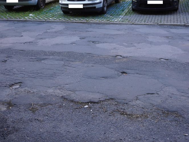 Ul. Pogodna w Lublinie przed remontem