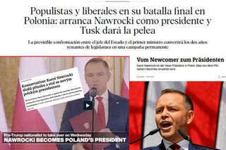 Antyniemiecki i proamerykański. Zagraniczne media o Karolu Nawrockim