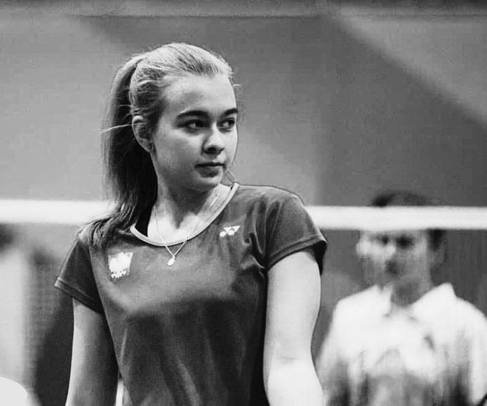 Nie żyje reprezentantka Polski w badmintonie. Julia Wójcik miała 17 lat