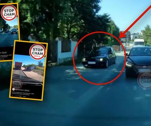 Spieszyło mu się, więc zrobił coś głupiego. Szaleniec w BMW pędził chodnikiem! Internauci wściekli. Debil!