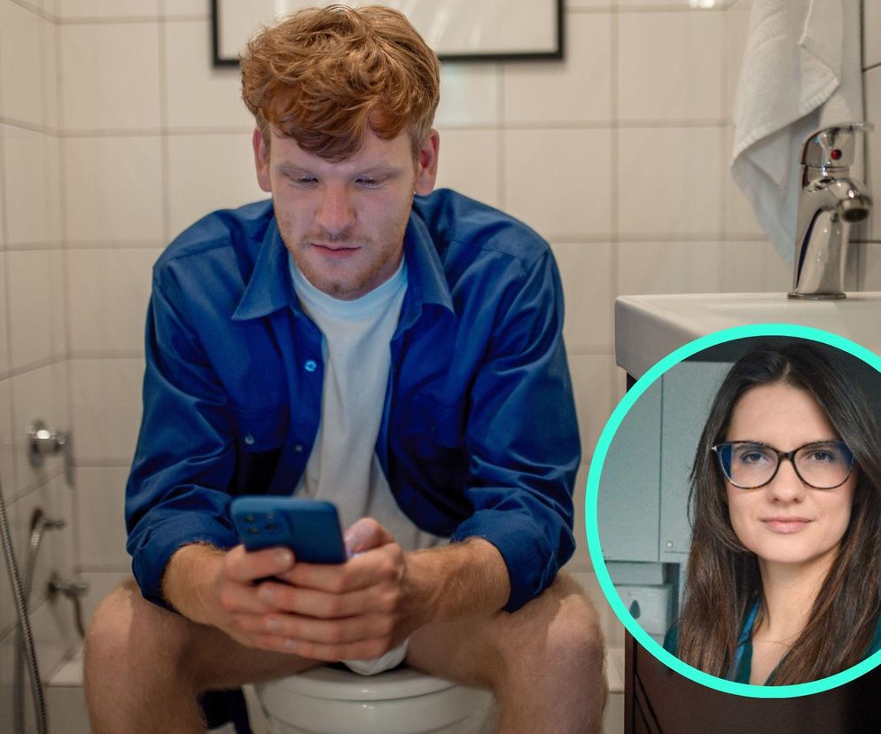 Scrolujesz na WC? Gastrolożka tłumaczy, dlaczego nigdy tego nie robi